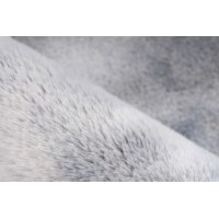 Tapis 150x80cm, design B005O coloris gris - Confort et élégance pour votre intérieur