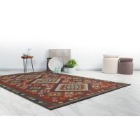 Tapis 150x80cm, design C103I coloris multicolore - Confort et élégance pour votre intérieur