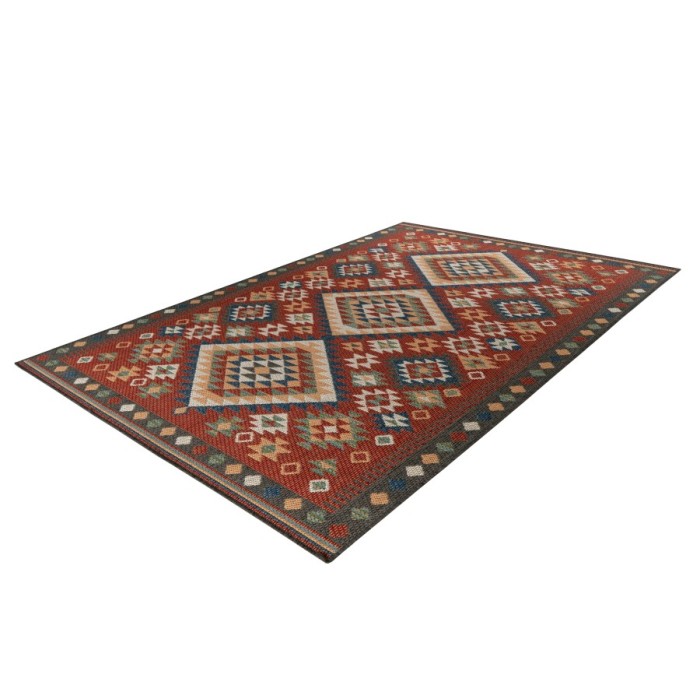 Tapis 170x120cm, design C103I coloris multicolore - Confort et élégance pour votre intérieur