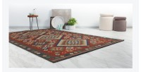 Tapis 170x120cm, design C103I coloris multicolore - Confort et élégance pour votre intérieur