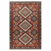 Tapis 170x120cm, design C103I coloris multicolore - Confort et élégance pour votre intérieur