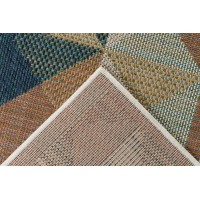 Tapis 150x80cm, design C303I coloris multicolore - Confort et élégance pour votre intérieur