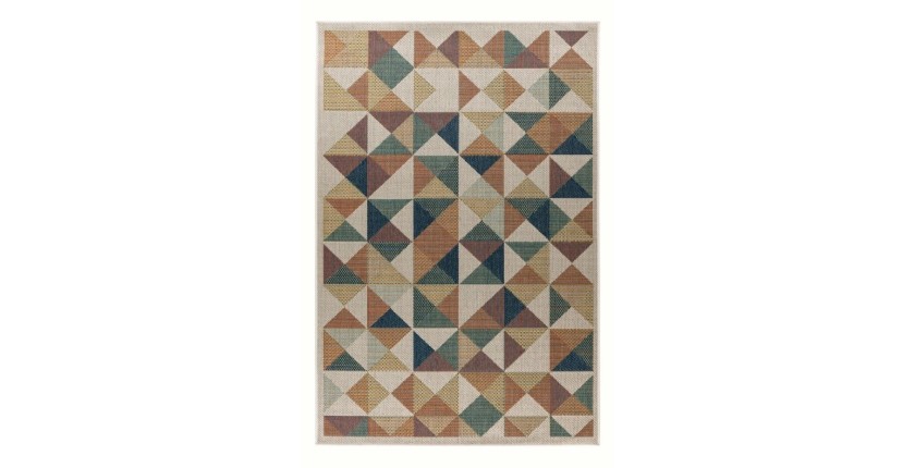 Tapis 150x80cm, design C303I coloris multicolore - Confort et élégance pour votre intérieur