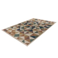 Tapis 170x120cm, design C303I coloris multicolore - Confort et élégance pour votre intérieur