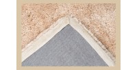 Tapis 150x80cm, design C005D coloris sable - Confort et élégance pour votre intérieur