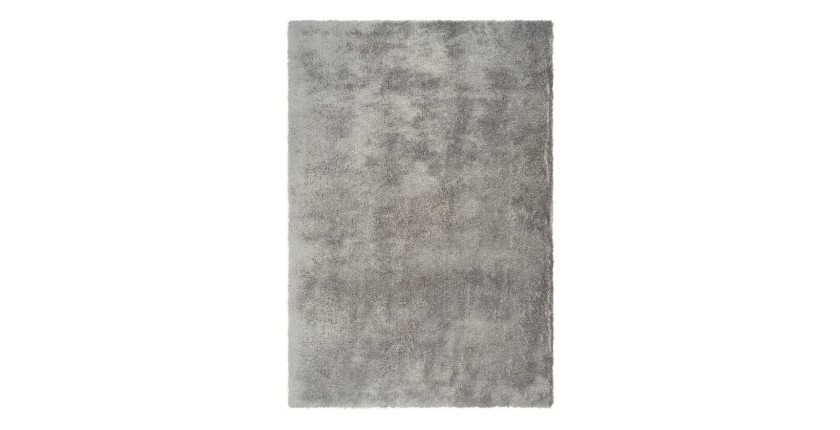 Tapis 150x80cm, design C005D coloris argent - Confort et élégance pour votre intérieur