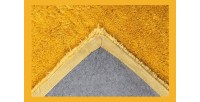 Tapis 150x80cm, design C005D coloris jaune - Confort et élégance pour votre intérieur