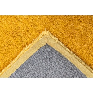 Tapis 290x200cm, design C005D coloris jaune - Confort et élégance pour votre intérieur