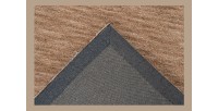 Tapis 150x80cm, design C007Y coloris beige - Confort et élégance pour votre intérieur