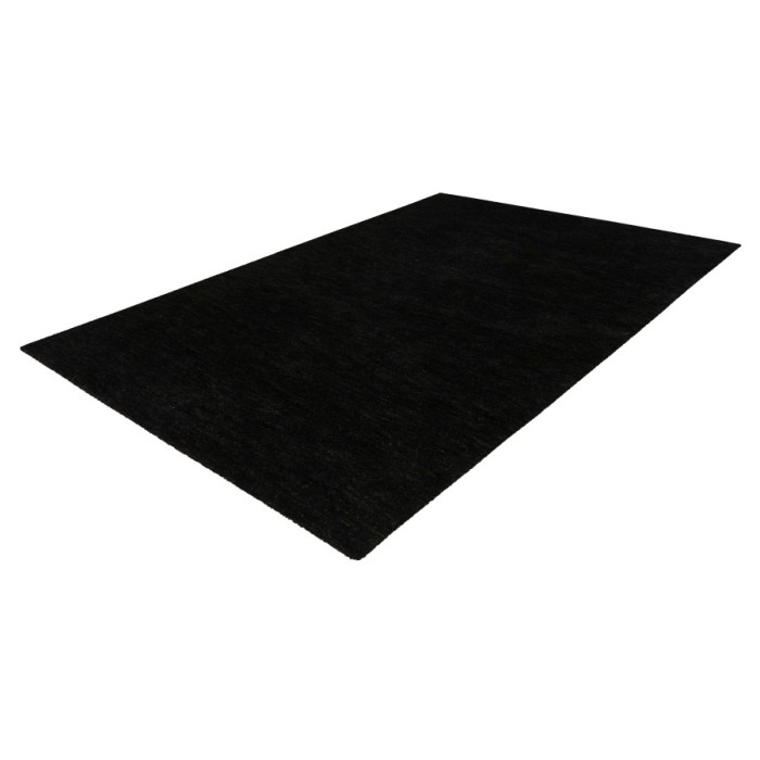 Tapis 150x80cm, design C007Y coloris noir - Confort et élégance pour votre intérieur