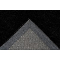 Tapis 150x80cm, design C007Y coloris noir - Confort et élégance pour votre intérieur