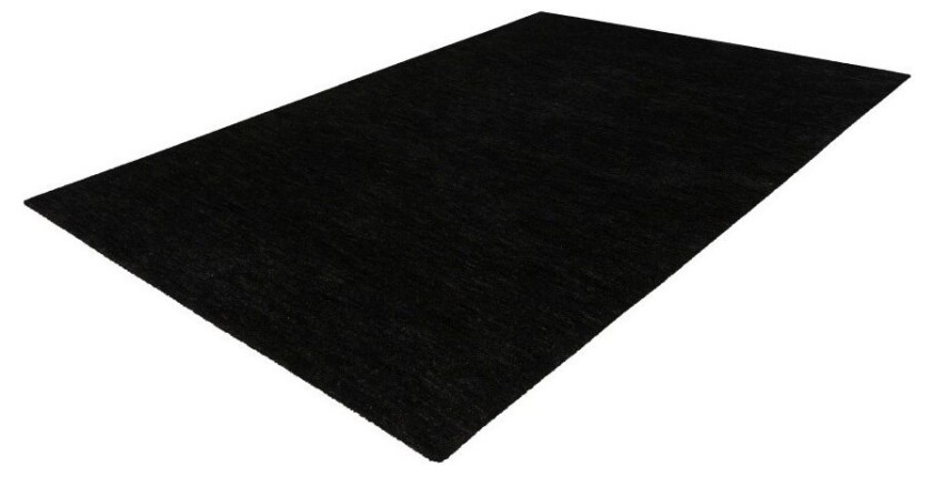 Tapis 230x160cm, design C007Y coloris noir - Confort et élégance pour votre intérieur