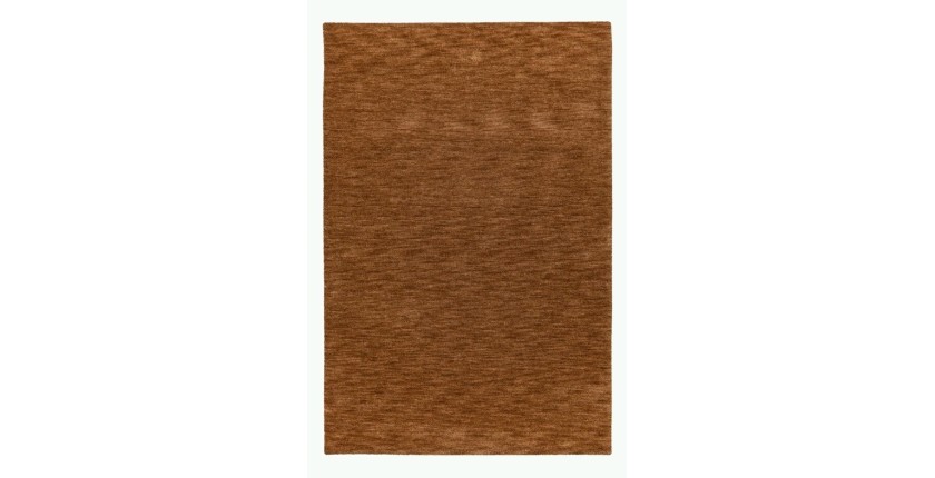 Tapis 150x80cm, design C007Y coloris camel - Confort et élégance pour votre intérieur