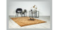 Tapis 170x120cm, design C007Y coloris camel - Confort et élégance pour votre intérieur