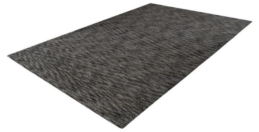 Tapis 150x80cm, design C007Y coloris argent - Confort et élégance pour votre intérieur