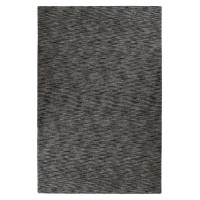 Tapis 290x200cm, design C007Y coloris argent - Confort et élégance pour votre intérieur