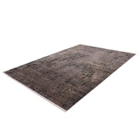 Tapis 230x160cm, design C109E coloris gris - Confort et élégance pour votre intérieur