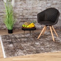 Tapis 150x80cm, design C309E coloris ivoire - Confort et élégance pour votre intérieur