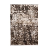 Tapis 230x160cm, design C309E coloris ivoire - Confort et élégance pour votre intérieur