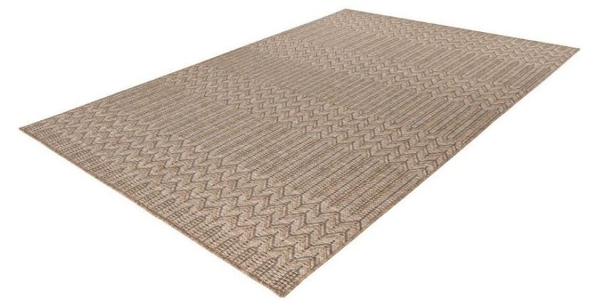 Tapis 150x80cm, design C103A coloris naturel - Confort et élégance pour votre intérieur