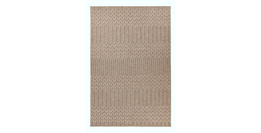 Tapis 150x80cm, design C103A coloris naturel - Confort et élégance pour votre intérieur