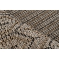 Tapis 170x120cm, design C103A coloris naturel - Confort et élégance pour votre intérieur