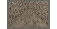 Tapis 170x120cm, design C103A coloris naturel - Confort et élégance pour votre intérieur