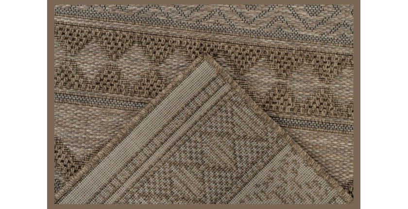 Tapis 170x120cm, design C203A coloris naturel - Confort et élégance pour votre intérieur