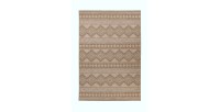 Tapis 230x160cm, design C203A coloris naturel - Confort et élégance pour votre intérieur