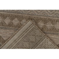 Tapis 290x200cm, design C203A coloris naturel - Confort et élégance pour votre intérieur