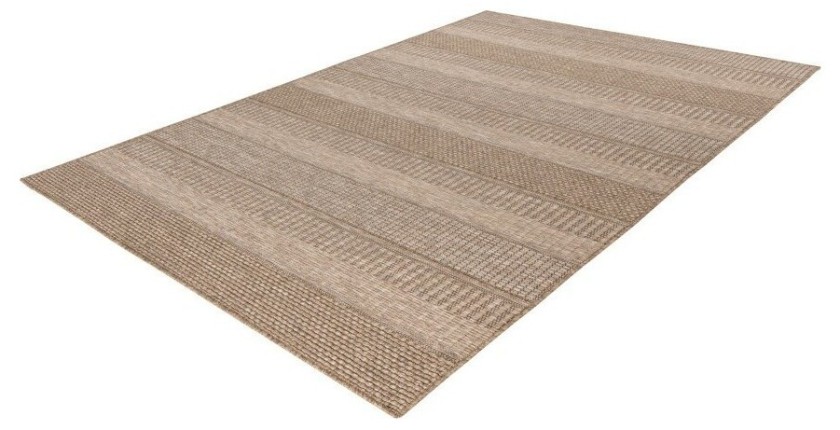 Tapis 150x80cm, design C303A coloris naturel - Confort et élégance pour votre intérieur