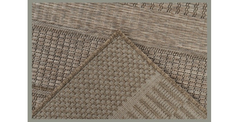 Tapis 150x80cm, design C303A coloris naturel - Confort et élégance pour votre intérieur