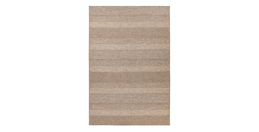 Tapis 170x120cm, design C303A coloris naturel - Confort et élégance pour votre intérieur