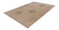 Tapis 170x120cm, design C403A coloris naturel - Confort et élégance pour votre intérieur