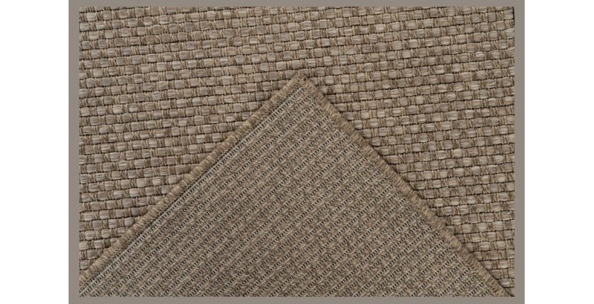 Tapis 150x80cm, design C503A coloris naturel - Confort et élégance pour votre intérieur