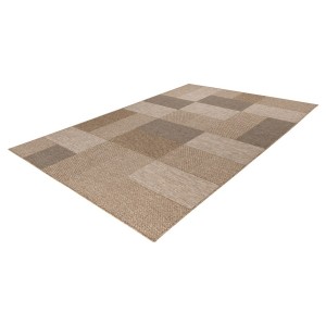 Tapis 150x80cm, design C603A coloris naturel - Confort et élégance pour votre intérieur