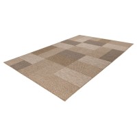 Tapis 170x120cm, design C603A coloris naturel - Confort et élégance pour votre intérieur