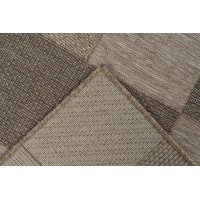 Tapis 170x120cm, design C603A coloris naturel - Confort et élégance pour votre intérieur