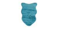 Tapis 90x60cm, design C005Y coloris bleu - Confort et élégance pour votre intérieur
