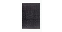 Tapis 160x120cm, design D012A coloris graphite - Confort et élégance pour votre intérieur