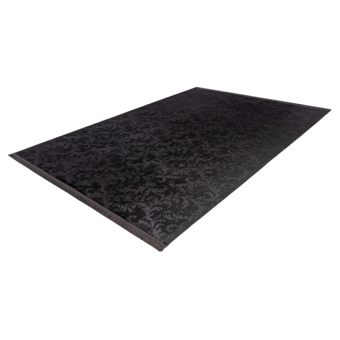 Tapis 140x80cm, design D112A coloris graphite - Confort et élégance pour votre intérieur