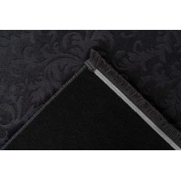 Tapis 140x80cm, design D112A coloris graphite - Confort et élégance pour votre intérieur