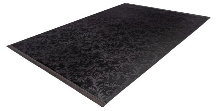 Tapis 280x80cm, design D112A coloris graphite - Confort et élégance pour votre intérieur