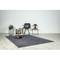 Tapis 220x160cm, design D112A coloris graphite - Confort et élégance pour votre intérieur