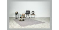 Tapis 220x160cm, design D112A coloris gris - Confort et élégance pour votre intérieur