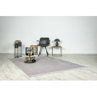 Tapis 220x160cm, design D112A coloris gris - Confort et élégance pour votre intérieur