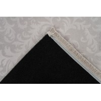 Tapis 280x200cm, design D112A coloris gris - Confort et élégance pour votre intérieur