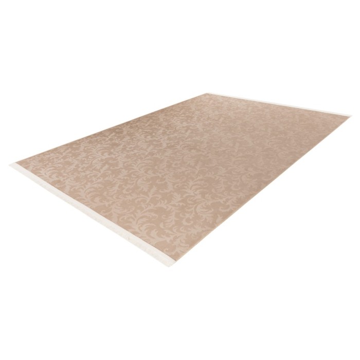 Tapis 140x80cm, design D112A coloris taupe - Confort et élégance pour votre intérieur