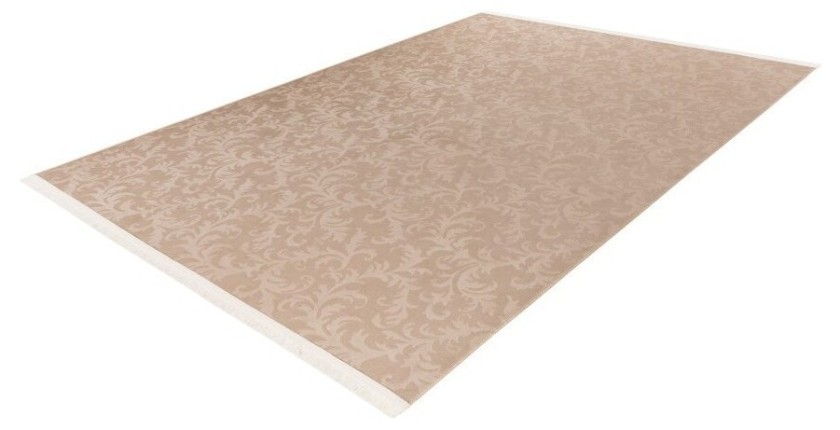 Tapis 140x80cm, design D112A coloris taupe - Confort et élégance pour votre intérieur