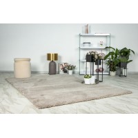 Tapis 150x80cm, design D005M coloris beige - Confort et élégance pour votre intérieur